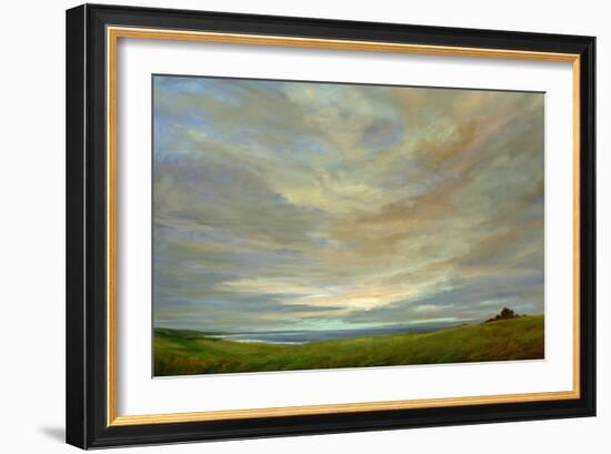 Coastal Sky-Sheila Finch-Framed Art Print