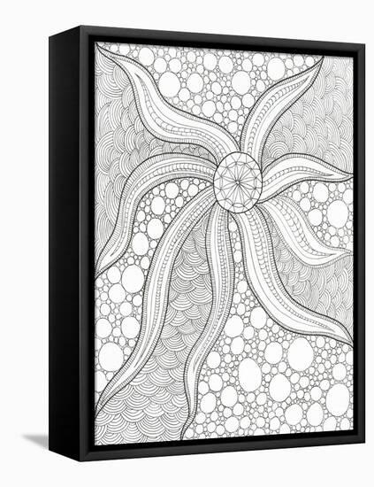 Coastal Starfish-Pam Varacek-Framed Stretched Canvas