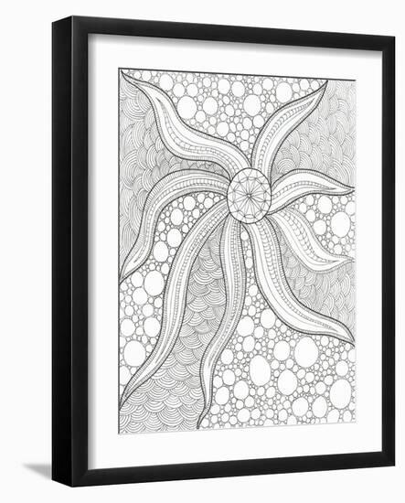 Coastal Starfish-Pam Varacek-Framed Art Print