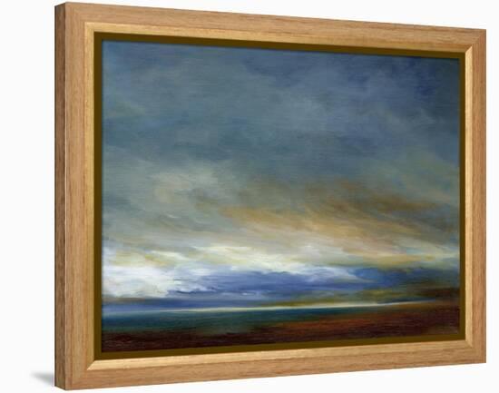 Coastal Storm-Sheila Finch-Framed Stretched Canvas