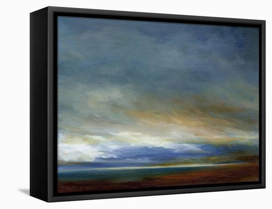 Coastal Storm-Sheila Finch-Framed Stretched Canvas