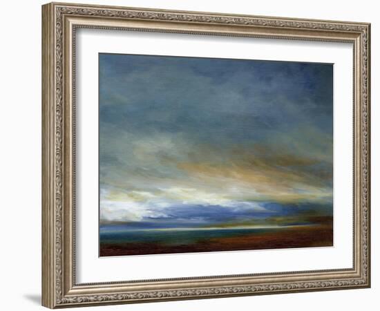 Coastal Storm-Sheila Finch-Framed Art Print
