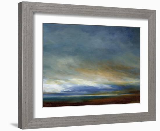 Coastal Storm-Sheila Finch-Framed Art Print