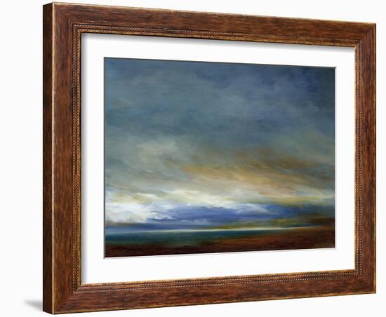 Coastal Storm-Sheila Finch-Framed Art Print