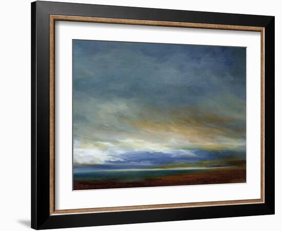 Coastal Storm-Sheila Finch-Framed Art Print