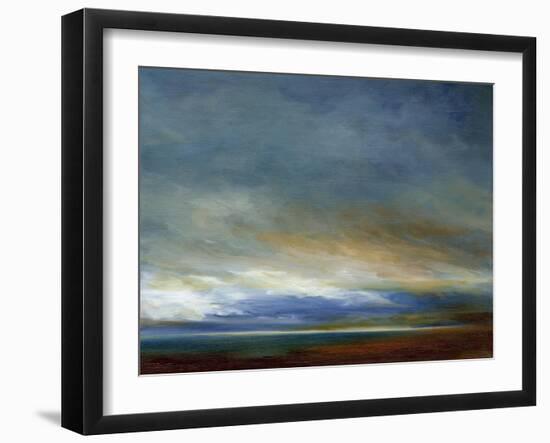 Coastal Storm-Sheila Finch-Framed Art Print