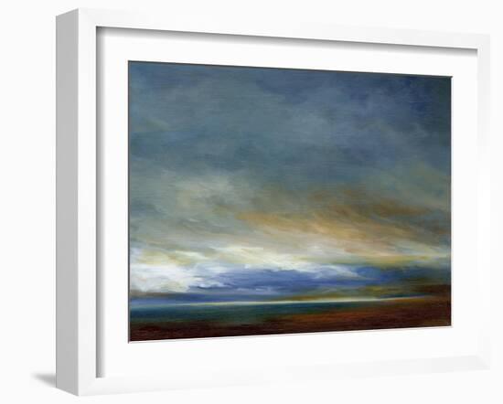 Coastal Storm-Sheila Finch-Framed Art Print