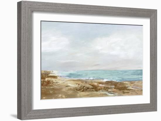 Coastal Stroll I-Maya Woods-Framed Art Print