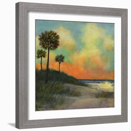 Coastal Sunset I-David Swanagin-Framed Art Print