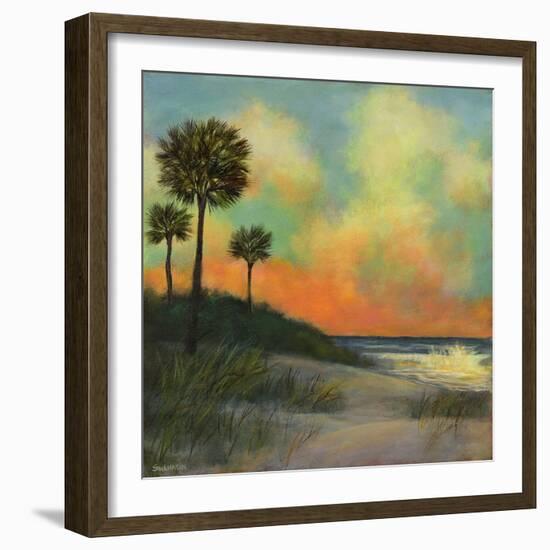 Coastal Sunset I-David Swanagin-Framed Art Print