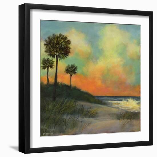 Coastal Sunset I-David Swanagin-Framed Art Print