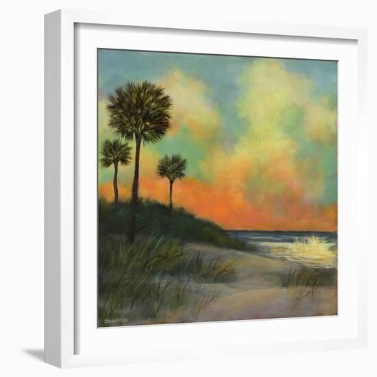Coastal Sunset I-David Swanagin-Framed Art Print