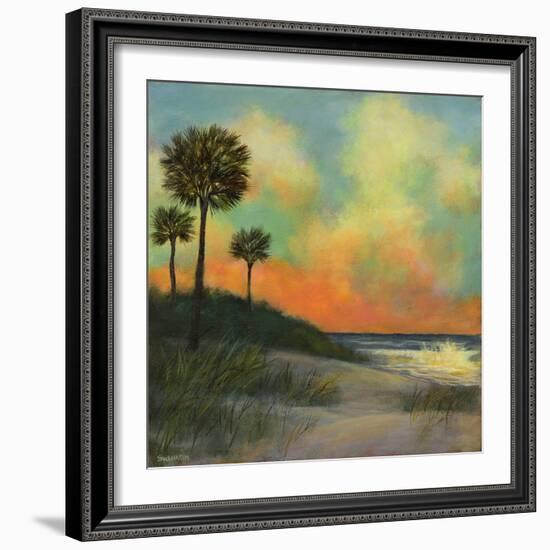 Coastal Sunset I-David Swanagin-Framed Art Print