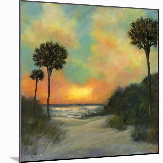 Coastal Sunset II-David Swanagin-Mounted Art Print