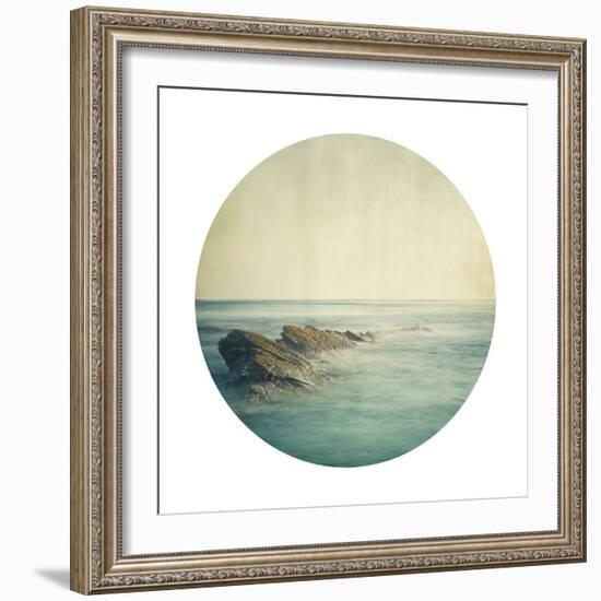 Coastal Surf - Sphere-Irene Suchocki-Framed Giclee Print