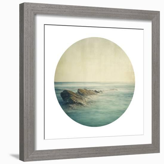 Coastal Surf - Sphere-Irene Suchocki-Framed Giclee Print