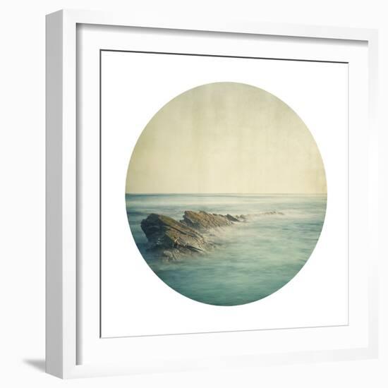 Coastal Surf - Sphere-Irene Suchocki-Framed Giclee Print