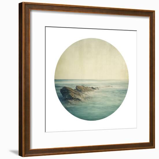 Coastal Surf - Sphere-Irene Suchocki-Framed Giclee Print