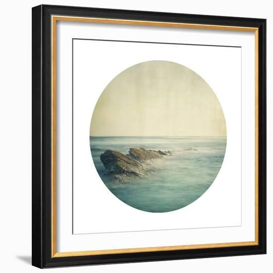 Coastal Surf - Sphere-Irene Suchocki-Framed Giclee Print