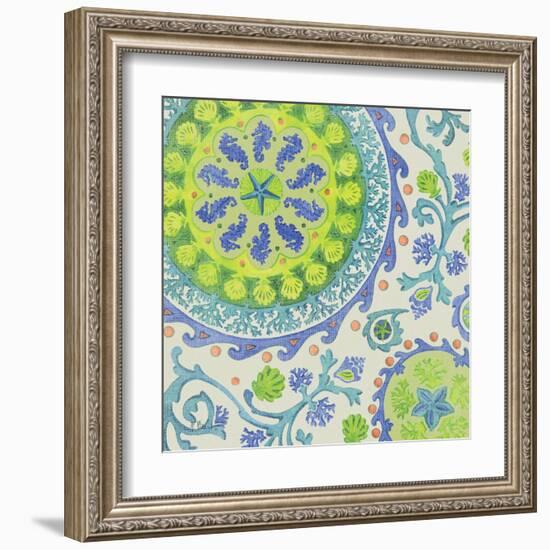 Coastal Suzani I-Paul Brent-Framed Art Print