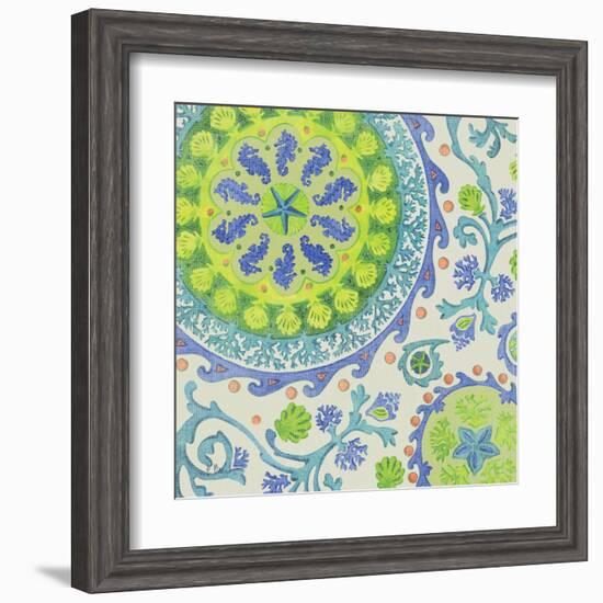 Coastal Suzani I-Paul Brent-Framed Art Print