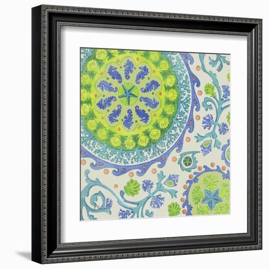 Coastal Suzani I-Paul Brent-Framed Art Print