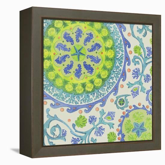 Coastal Suzani I-Paul Brent-Framed Stretched Canvas