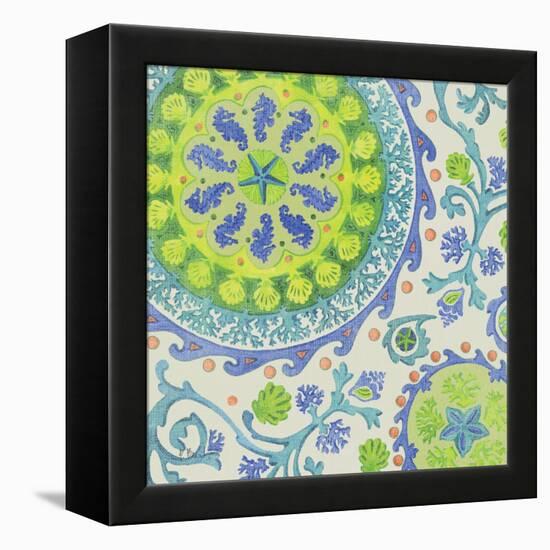 Coastal Suzani I-Paul Brent-Framed Stretched Canvas