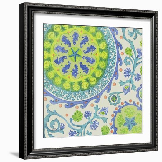 Coastal Suzani I-Paul Brent-Framed Art Print