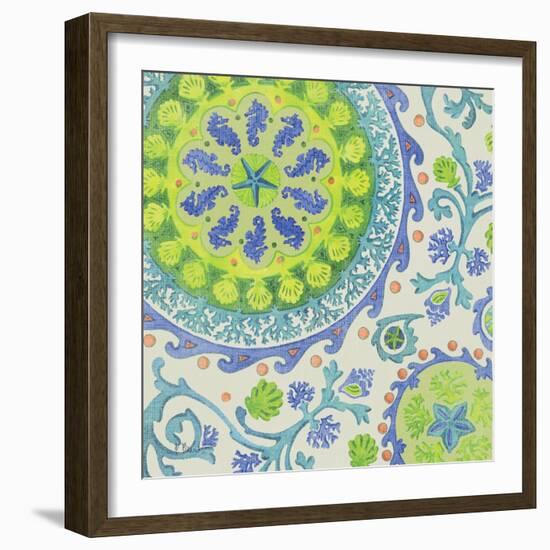 Coastal Suzani I-Paul Brent-Framed Premium Giclee Print