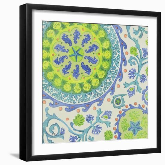 Coastal Suzani I-Paul Brent-Framed Premium Giclee Print