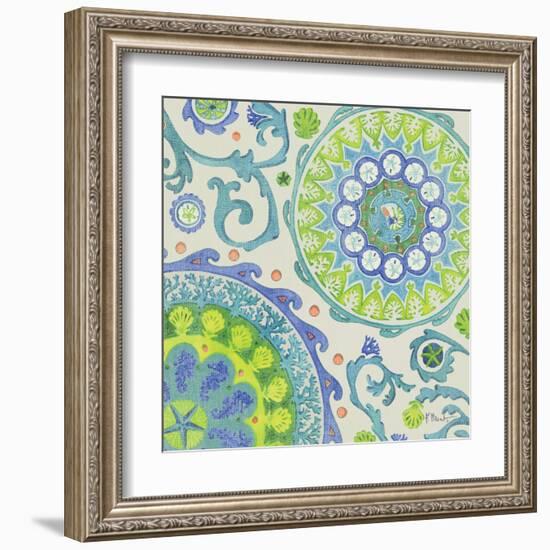 Coastal Suzani II-Paul Brent-Framed Art Print