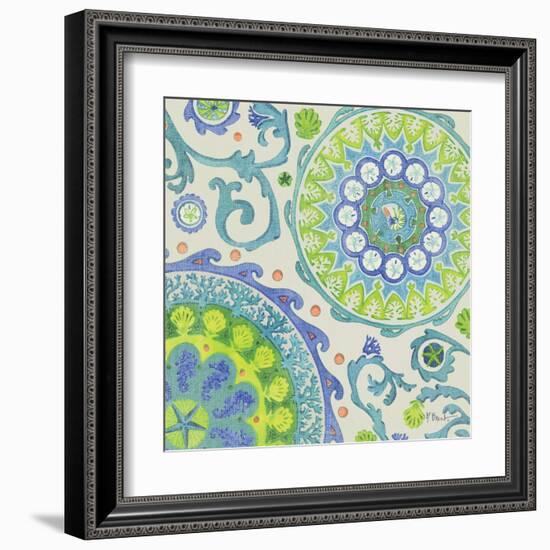 Coastal Suzani II-Paul Brent-Framed Art Print