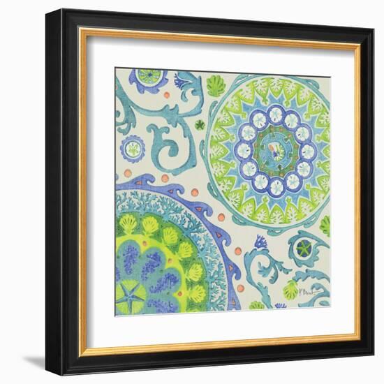 Coastal Suzani II-Paul Brent-Framed Art Print