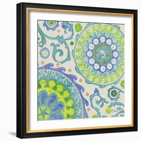 Coastal Suzani II-Paul Brent-Framed Art Print