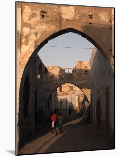 Coastal Town of Massawa on the Red Sea, Eritrea, Africa-Mcconnell Andrew-Mounted Photographic Print