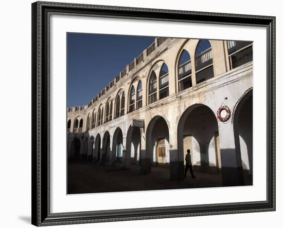 Coastal Town of Massawa on the Red Sea, Eritrea, Africa-Mcconnell Andrew-Framed Photographic Print