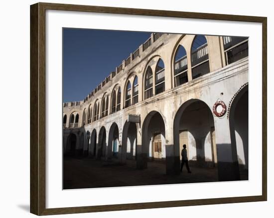 Coastal Town of Massawa on the Red Sea, Eritrea, Africa-Mcconnell Andrew-Framed Photographic Print