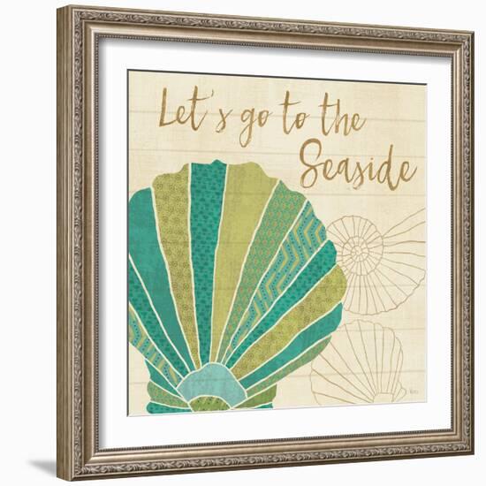 Coastal Treasure V-Veronique Charron-Framed Art Print