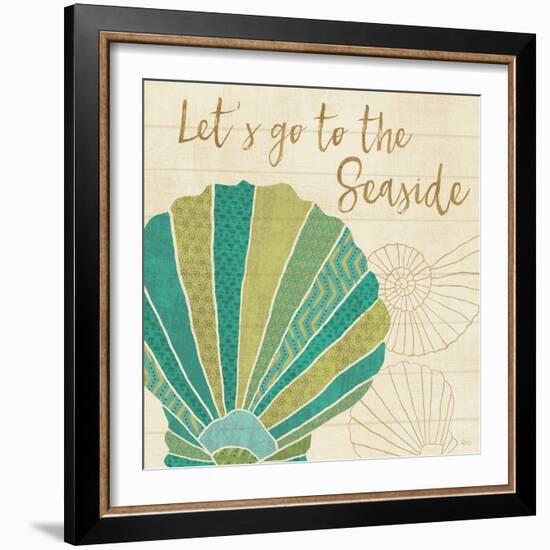 Coastal Treasure V-Veronique Charron-Framed Art Print