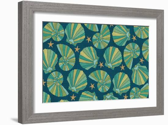 Coastal Treasure XIV-Veronique Charron-Framed Art Print