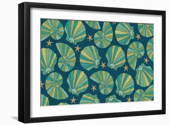 Coastal Treasure XIV-Veronique Charron-Framed Art Print