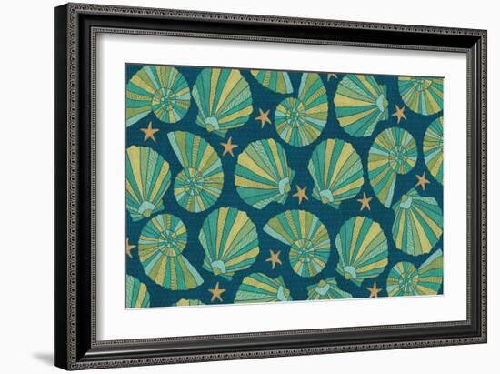 Coastal Treasure XIV-Veronique Charron-Framed Art Print