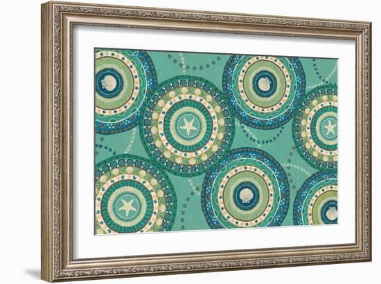 Coastal Treasure XV-Veronique Charron-Framed Art Print