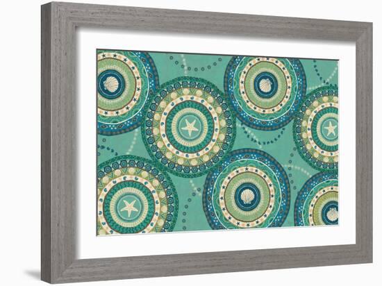 Coastal Treasure XV-Veronique Charron-Framed Art Print