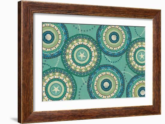 Coastal Treasure XV-Veronique Charron-Framed Art Print