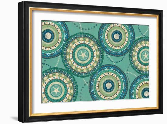 Coastal Treasure XV-Veronique Charron-Framed Art Print