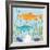 Coastal Vibes III-Veronique Charron-Framed Art Print