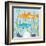 Coastal Vibes III-Veronique Charron-Framed Art Print