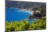 Coastal View at Monterosso, Cinque Terre, Italy-George Oze-Mounted Photographic Print